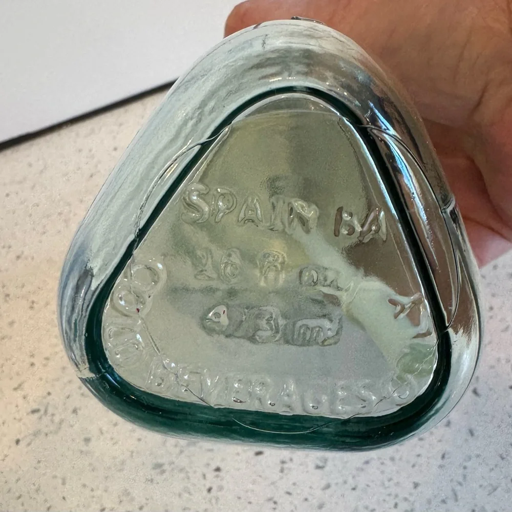 Starbucks Recycled Glass Triangle Cold Cup 16 oz Tumbler EUC - Picture 4 of 5